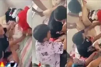 Bokep Indo Sedang Asik Malah Digangbang Teman